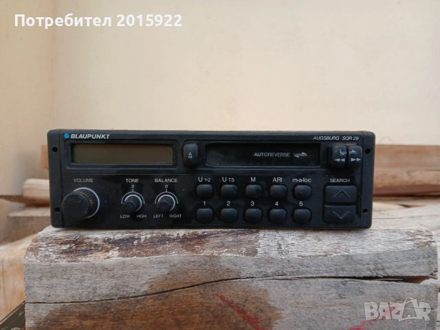 Оригинално ретро радио Blaupunkt-AUGSBURG.SQR-29.
