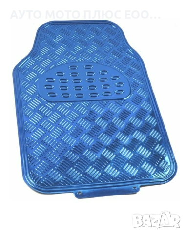 Универсални стелки с метален ефект - Сини, 4 броя., снимка 3 - Аксесоари и консумативи - 53906937