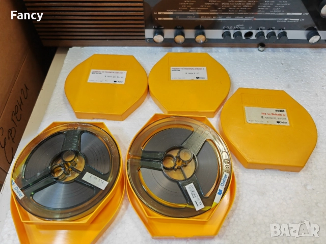 Стари ролки за магнетофон 60 те години, снимка 8 - Антикварни и старинни предмети - 51827476