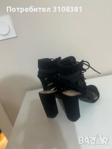Дамски сандали на ток, снимка 3 - Сандали - 50749856