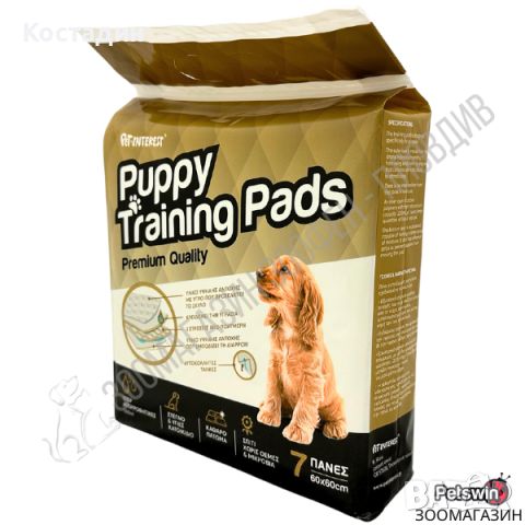 Памперси/Постелки за Куче - 60х60см/60x90см - 7бр./оп. - Puppy Training Pads - Pet-Interest