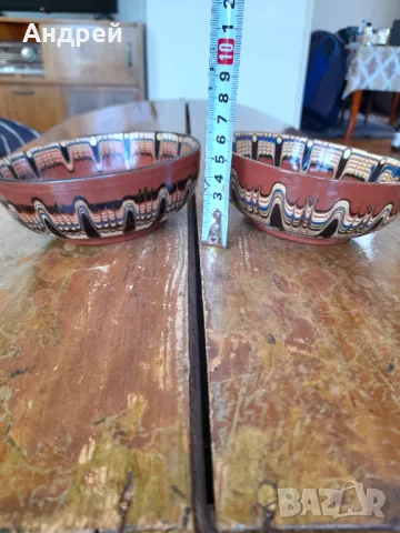 Стара керамична паница,паници #13, снимка 3 - Други ценни предмети - 50266377