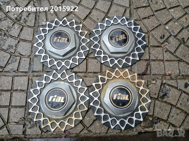 Оригинални капачки за джанти RiAL.за Bmw-E-30.34. Mercedes 190.124., снимка 3 - Аксесоари и консумативи - 51962749