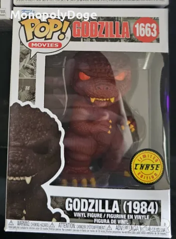 Godzilla Funko POP (Godzilla 1984 Chase Shin godzilla Godzilla 1999), снимка 1 - Колекции - 48990170