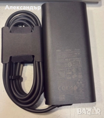 DELL 180W чисто ново оригинално слим зарядно (19,5V,9.23A,180W), снимка 2 - Оригинални зарядни - 52900855