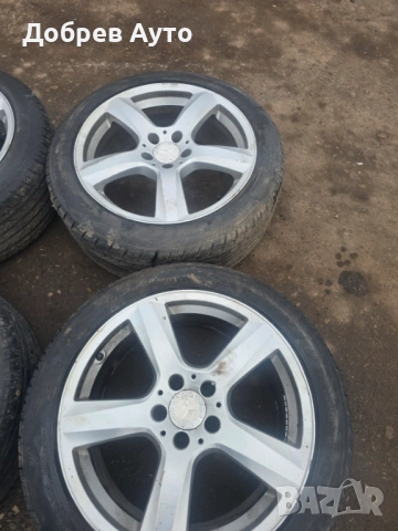Лети джанти 18" с летни гуми за Mercedes CLS W218  , снимка 2 - Гуми и джанти - 53462128