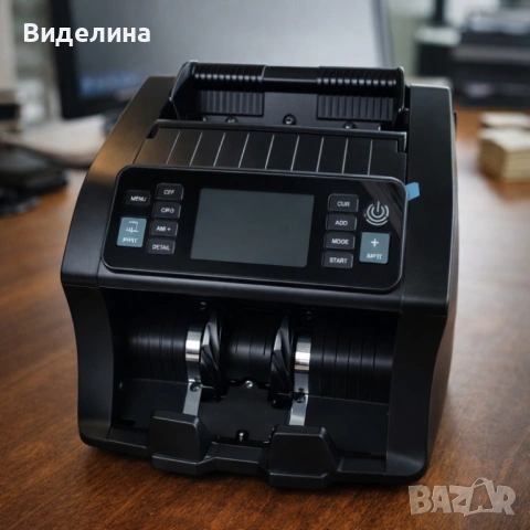 Машина за броене на пари с детекция за фалшиви банкноти STS AL-N66, снимка 4 - Друго търговско оборудване - 53656872