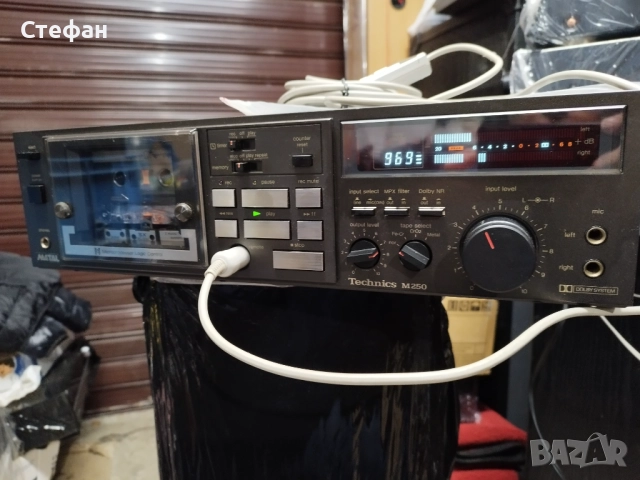 Касетофон Technics RS-M250, Япония, снимка 8 - Декове - 52745812