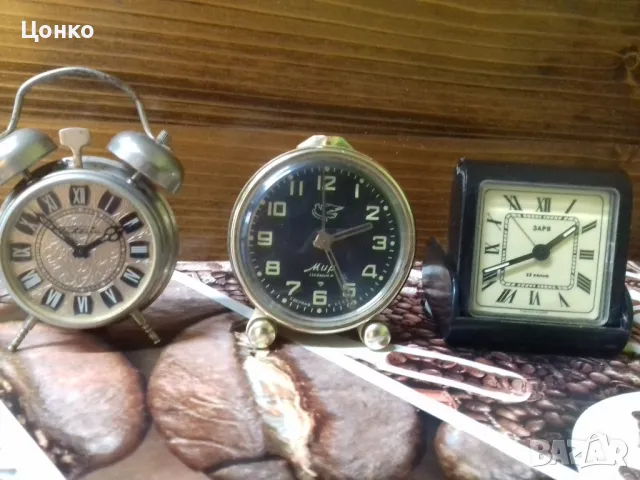 Лот будилници 4 механични, снимка 1