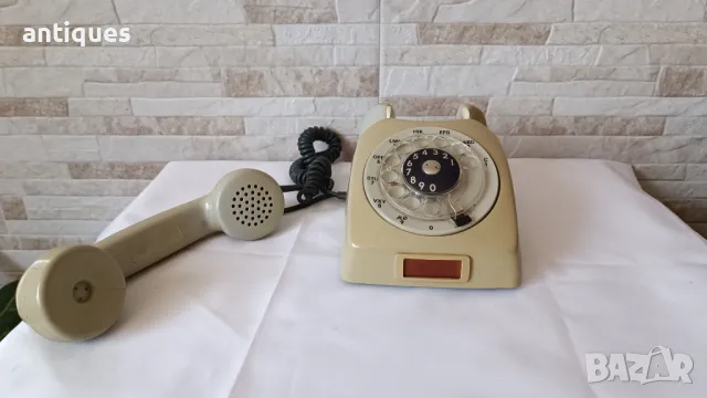 Стар телефон с шайба - GNT Automatic - 1970" година, снимка 7 - Антикварни и старинни предмети - 50192037