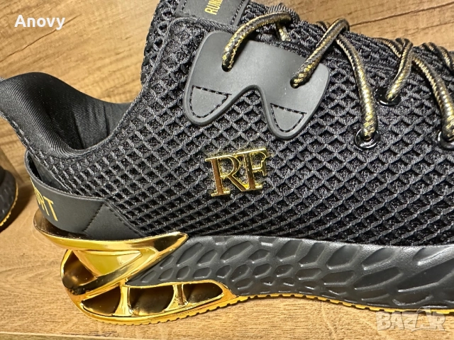 🏷️ Мъжки маратонки RF RUNMAX – черно със златно | 55 лв, снимка 5 - Ежедневни обувки - 52243816