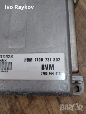 Компютър Двигател Bendix S100811102-B , HOM 7700731802 BVM за Renault, снимка 5 - Части - 53725082