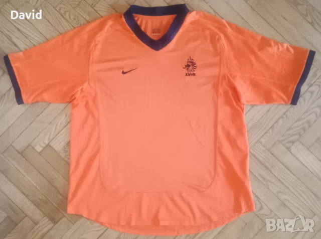 Оригинална ретро фланелка на Нидерландия 00/02