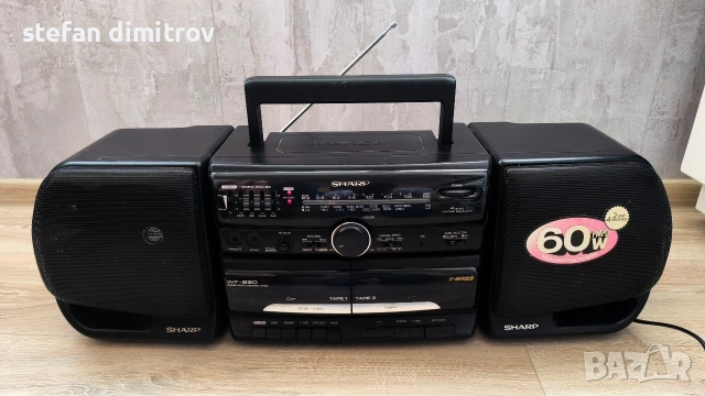 SHARP WF-930H, снимка 2 - Радиокасетофони, транзистори - 53756017