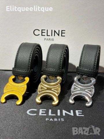 колани от естествена кожа в кутия celine, снимка 7 - Колани - 52185443