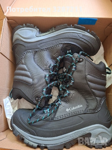 Дамски зимни обувки Columbia Bugaboot III - black/pacific rim