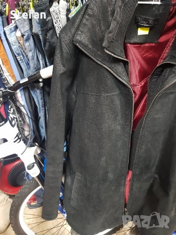 мъжко палто обърната кожа, снимка 2 - Якета - 52874474