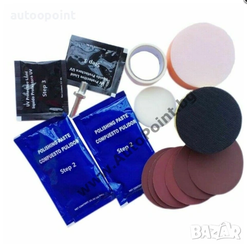 Комплект Полиране на Фарове възстановяване кола Visbella, снимка 2 - Аксесоари и консумативи - 53942863