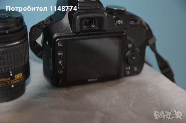 Фотоапарат Nikon D3400, снимка 4 - Фотоапарати - 45659065