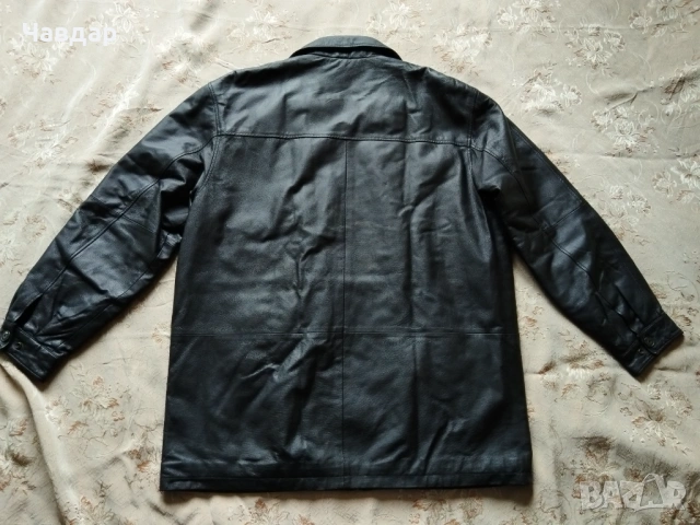 Мъжко кожено яке Angelo Litrico - размер XL/XXL, снимка 4 - Якета - 49040215