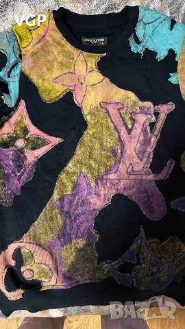 Дамска блуза Louis Vuitton 100% памук, снимка 3 - Блузи с дълъг ръкав и пуловери - 52180807