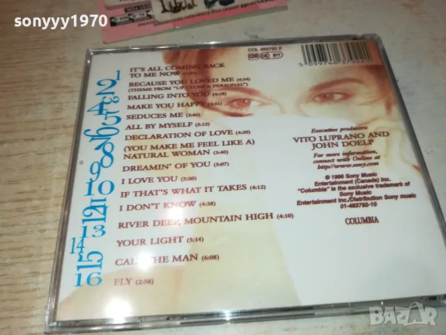 CELINE DION CD 0412241231, снимка 10 - CD дискове - 48220827