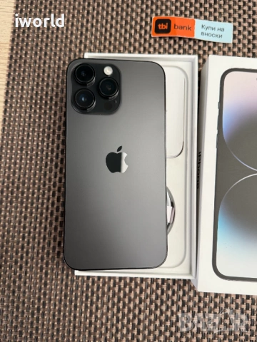 iPhone 14 Pro MAX ❗️Лизинг от16Е/мес ❗️ Space Black ❗️ черен 128Gb 📛 , снимка 4 - Apple iPhone - 53231903