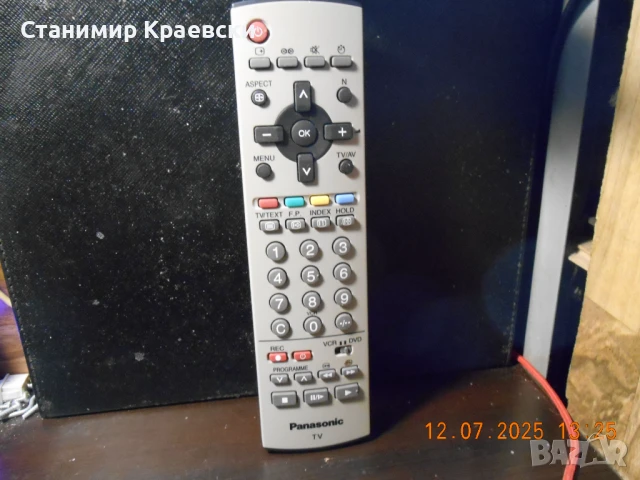PANASONIC EUR7628030 TV Remote Control and VCR - DVD minimal control
