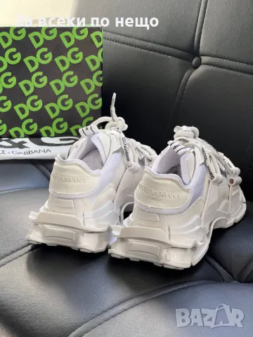 Dolce&Gabbana Дамски Бели Маратонки👟Дамски Спортни Обувки В Бял Цвят Долче И Габана Код E310, снимка 2 - Маратонки - 50416670