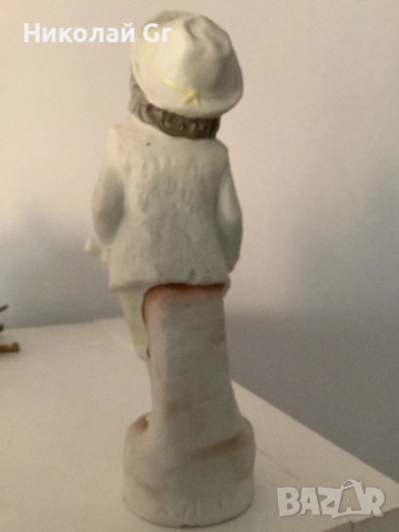 Статуетка порцелан производства Германия бисквита 1920 години, снимка 3 - Статуетки - 52288797