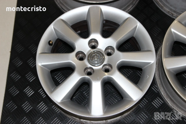 Алуминиеви джанти Toyota Avensis T25 T250 (2003-2009г.) 16 цола / 54.1 / 5x100 / 42611-05230, снимка 7 - Гуми и джанти - 53933187