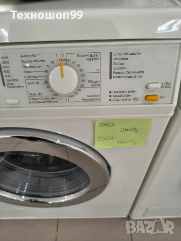 Пералня Miele Softronic W3365, снимка 4 - Перални - 52788454