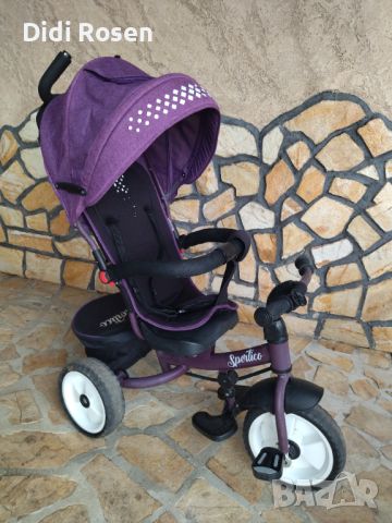 Триколка Chipolino с родителски контрол, снимка 1 - Детски велосипеди, триколки и коли - 45649797