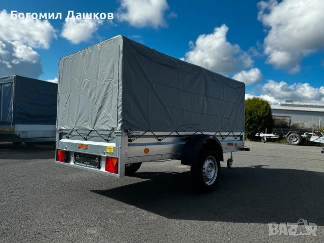 Продавам ново ремарке до 750 кг. и обем на товарната площ 3.75 м², снимка 3 - Ремаркета - 51040196