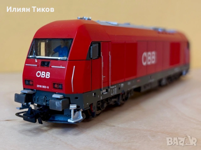 Дизелов локомотив PIKO ÖBB Rh 2016 DCC 1:87 LokPilot влак, снимка 7 - Влакчета, самолети, хеликоптери - 53397398