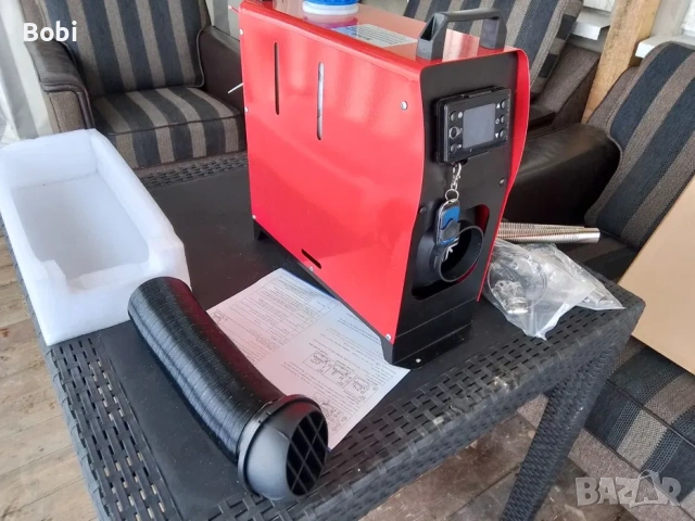 Мобилна суха дизелова печка 8 KW, снимка 5 - Печки, фурни - 50983496