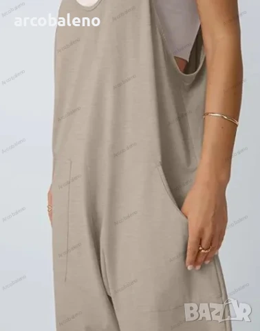 Дамски ежедневен гащеризон с тиранти, 4цвята , снимка 8 - Гащеризони - 51252832