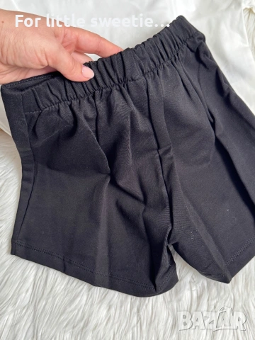 Памучен сет от 2 части 🖤 блузка с дълъг ръкав и пола-панталонки с красива бродерия 🤍  , снимка 3 - Детски комплекти - 53812402