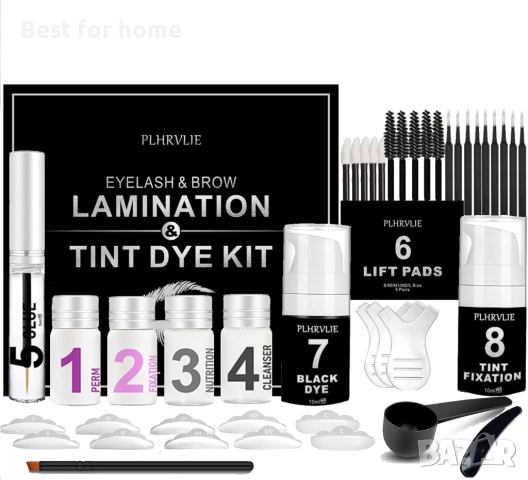 Комплект 2 в 1 за повдигане на мигли и ламиниране на вежди