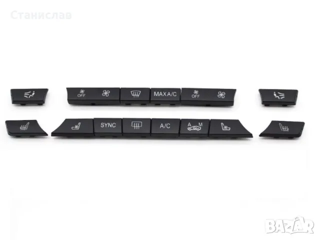 BMW 7 F01 Комплект капачета на климатроник 