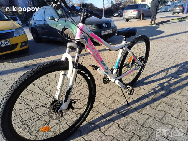 SPRINT Велосипед 27.5" INTERBIKE Tornado LADY, снимка 8 - Велосипеди - 53563518