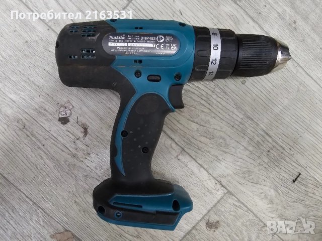 Макита винтоверт DHP453 Makita, снимка 2 - Други инструменти - 46968330