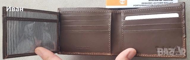 Нов, мъжки портфейл Timberland, снимка 3 - Портфейли, портмонета - 54040171