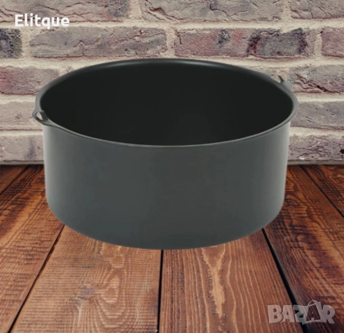 Кошница Voltz, 15 и 20 см, въгл. стомана, незал. покр., Черна, снимка 4 - Други стоки за дома - 52889156