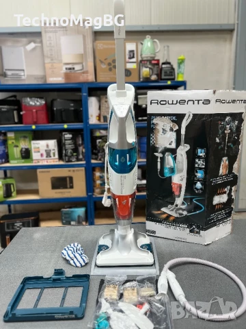 Парочистачка Rowenta - Clean & Steam Multi, 2 в 1 , RY8544WH, снимка 3 - Парочистачки и Водоструйки - 51076887