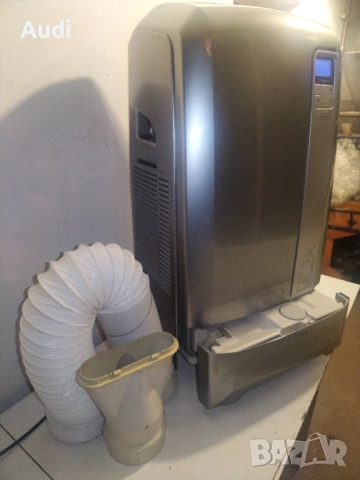 DeLonghi Pinguino PAC WE125ECO 12500 BTU мобилен климатик за ефективно охлаждане, обезвлажнител, вла