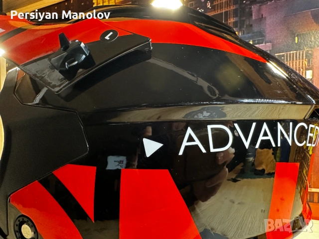 Детска мотокрос каска Oneal 2 Series Youth | Black/Orange | Размер L | 51-52 см, снимка 6 - Спортна екипировка - 54167608