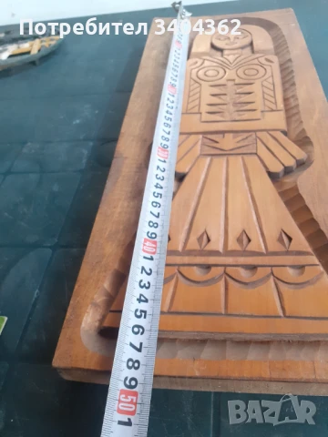 Авторска българска дърворезба пано за стена, снимка 6 - Антикварни и старинни предмети - 50918386