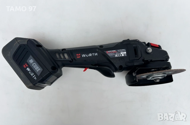 Wurth AWS 18-125 P Compact M-Cube - Безчетков акумулаторен ъглошлайф 18V , снимка 5 - Други инструменти - 53250680
