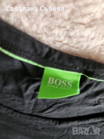 Оригинална тениска boss размер L , снимка 4 - Тениски - 45537419